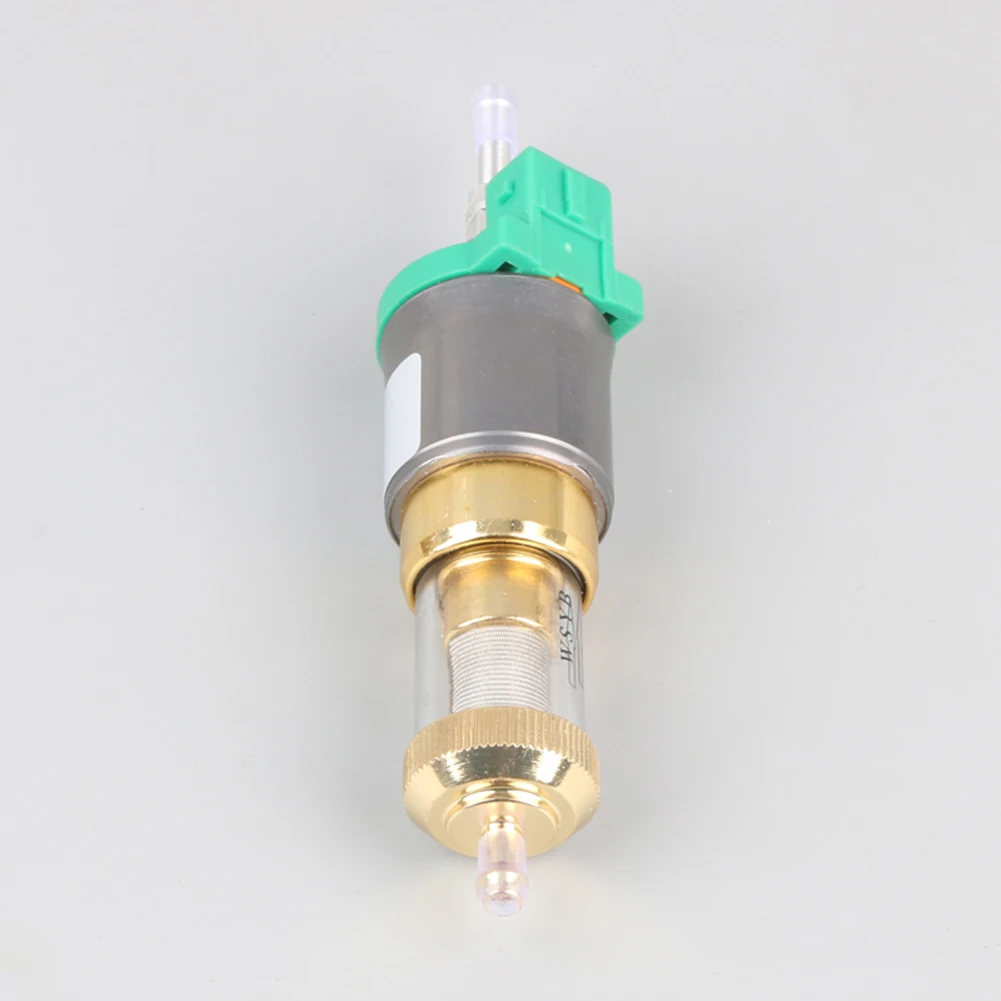 1x Heater Pump Ultra Quiet Air Diesel Heater Heater Fuel Pump 12V 5KW 12V 1~12HzV Metal Volume: 22ml High Quality
1x Heater Pump Ultra Quiet Air Diesel Heater Heater Fuel Pump 12V 5KW 12V 1~12HzV Metal Volume: 22ml High Quality