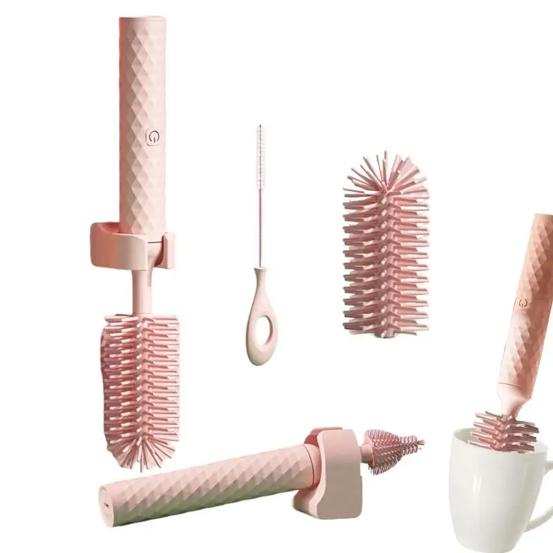 Baby Bottle Brushes Water-Resistant Silicone Brush For Nipple Straw Household Baby Care Products For Ordinary Water Cup Straw
Baby Bottle Brushes Water-Resistant Silicone Brush For Nipple Straw Household Baby Care Products For Ordinary Water Cup Straw