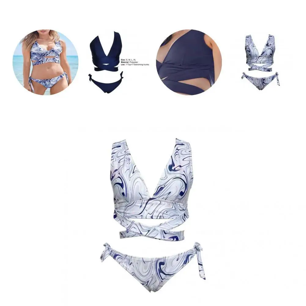 Sexy 2Pcs/Set Popular Lace-up Off Shoulder Swimwear Two-piece Women Swimsuit Wireless for Swimming
Sexy 2Pcs/Set Popular Lace-up Off Shoulder Swimwear Two-piece Women Swimsuit Wireless for Swimming