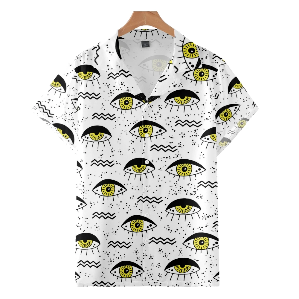 Men's Fashion Cuban Style Hawaiian Shirt Eyeball Pattern 3D Print Cozy Casual Short Sleeve Beach Oversized Clothes 3
Men's Fashion Cuban Style Hawaiian Shirt Eyeball Pattern 3D Print Cozy Casual Short Sleeve Beach Oversized Clothes 3