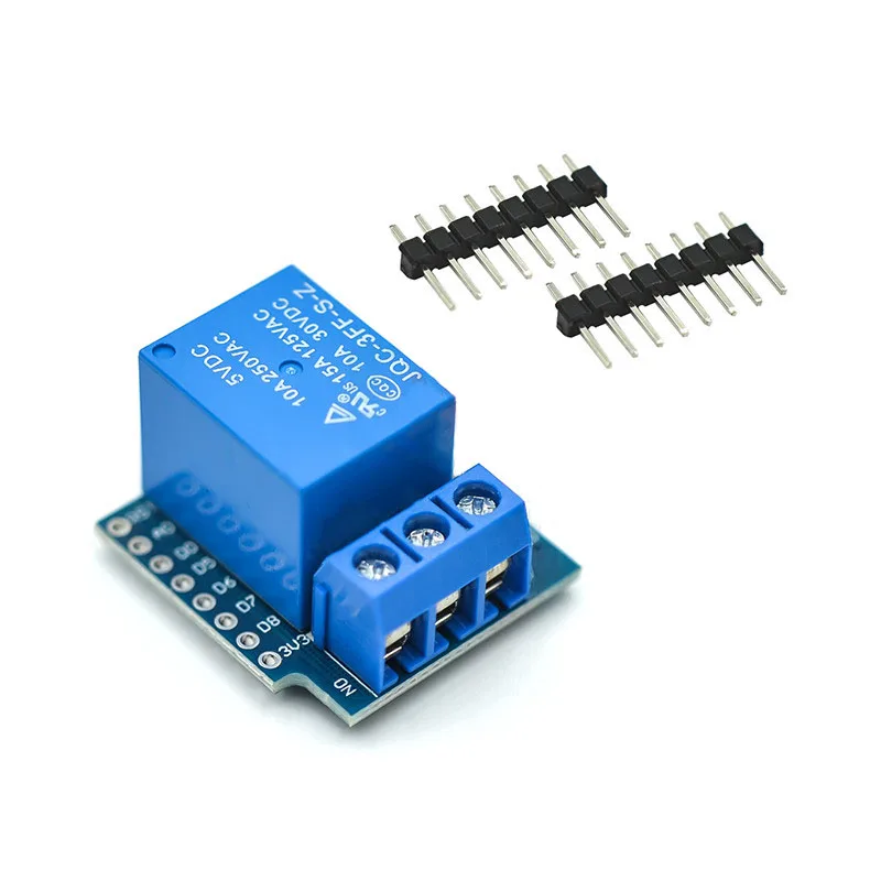 1/2~100/200Pcs 1-Circuit Relay Module High-Level Trigger FOR D1 mini WIFI Expansion Board Learning Board
1/2~100/200Pcs 1-Circuit Relay Module High-Level Trigger FOR D1 mini WIFI Expansion Board Learning Board