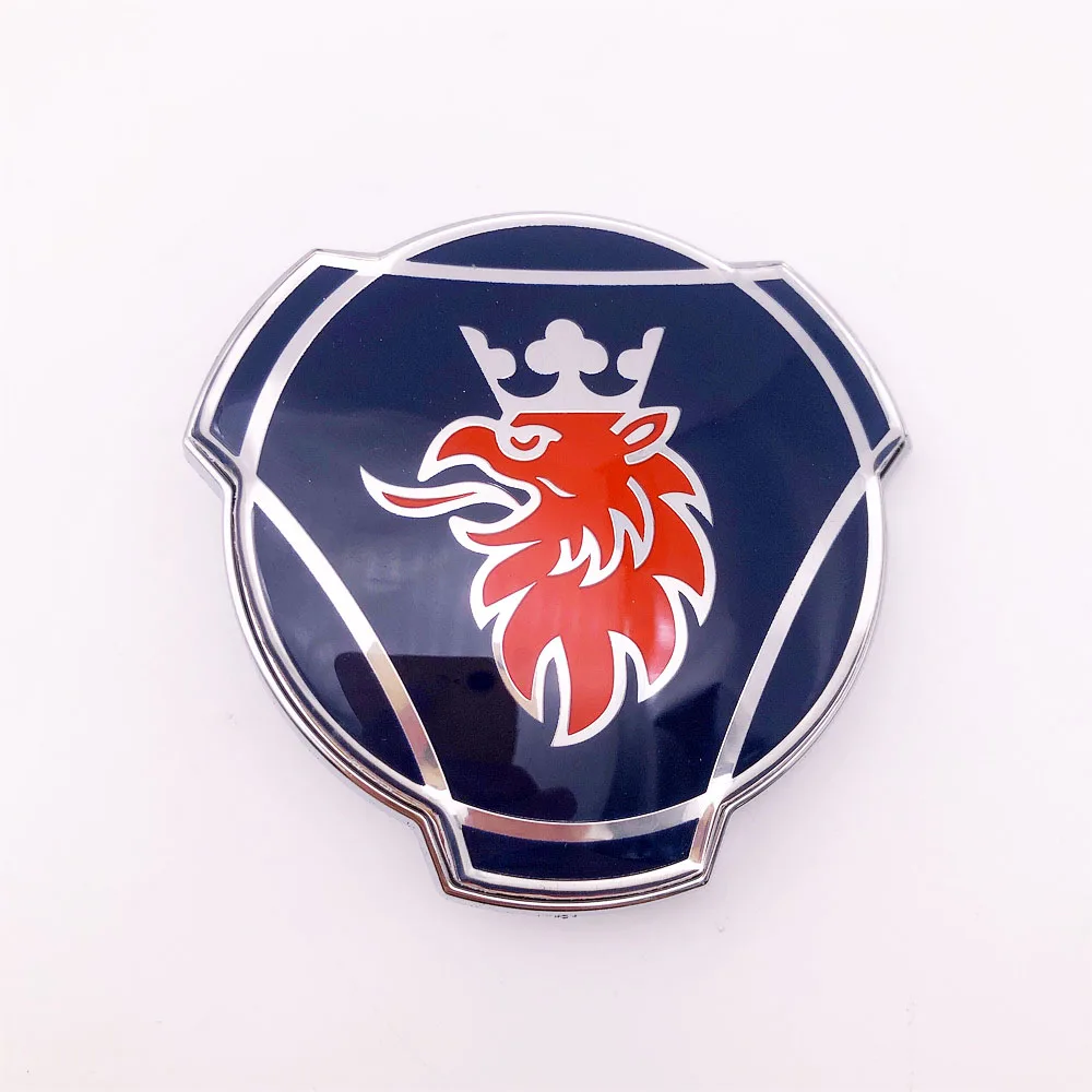 1 Piece New Custom Blue With Red Griffin Silver Crown For Scania Truck Front Grill Grille Emblem Badge Decal 1401610
1 Piece New Custom Blue With Red Griffin Silver Crown For Scania Truck Front Grill Grille Emblem Badge Decal 1401610