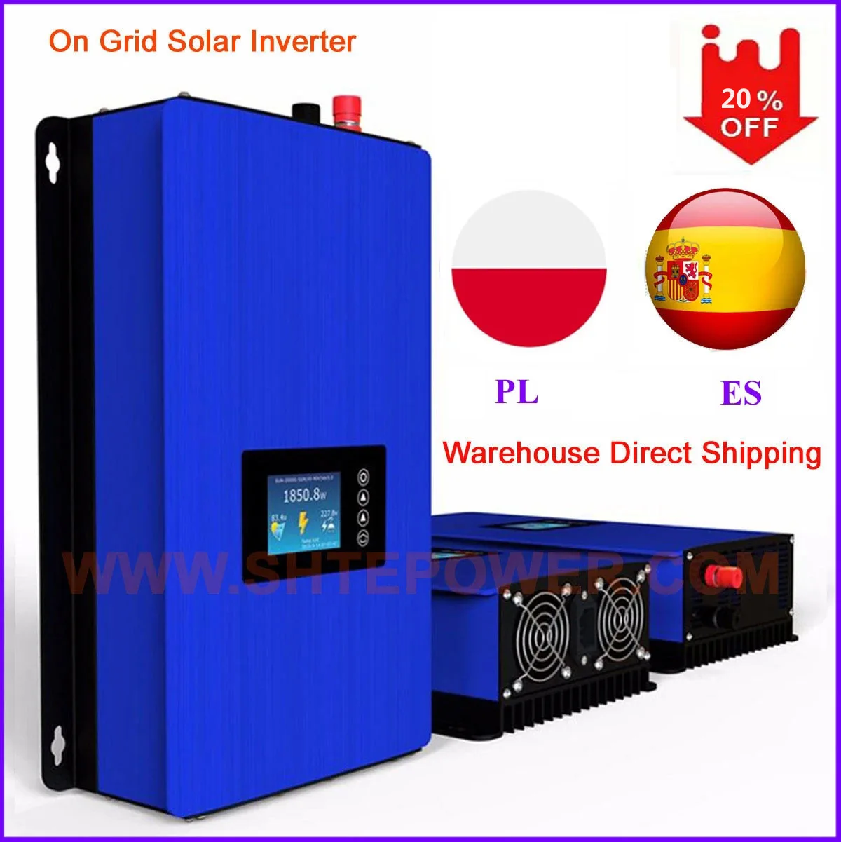 2000W MPPT Solar Grid Tie Inverter for solar panle or Battery Discharge 2KW solar inverter DC 45-90V 60-110V to AC 220V230V240V
2000W MPPT Solar Grid Tie Inverter for solar panle or Battery Discharge 2KW solar inverter DC 45-90V 60-110V to AC 220V230V240V