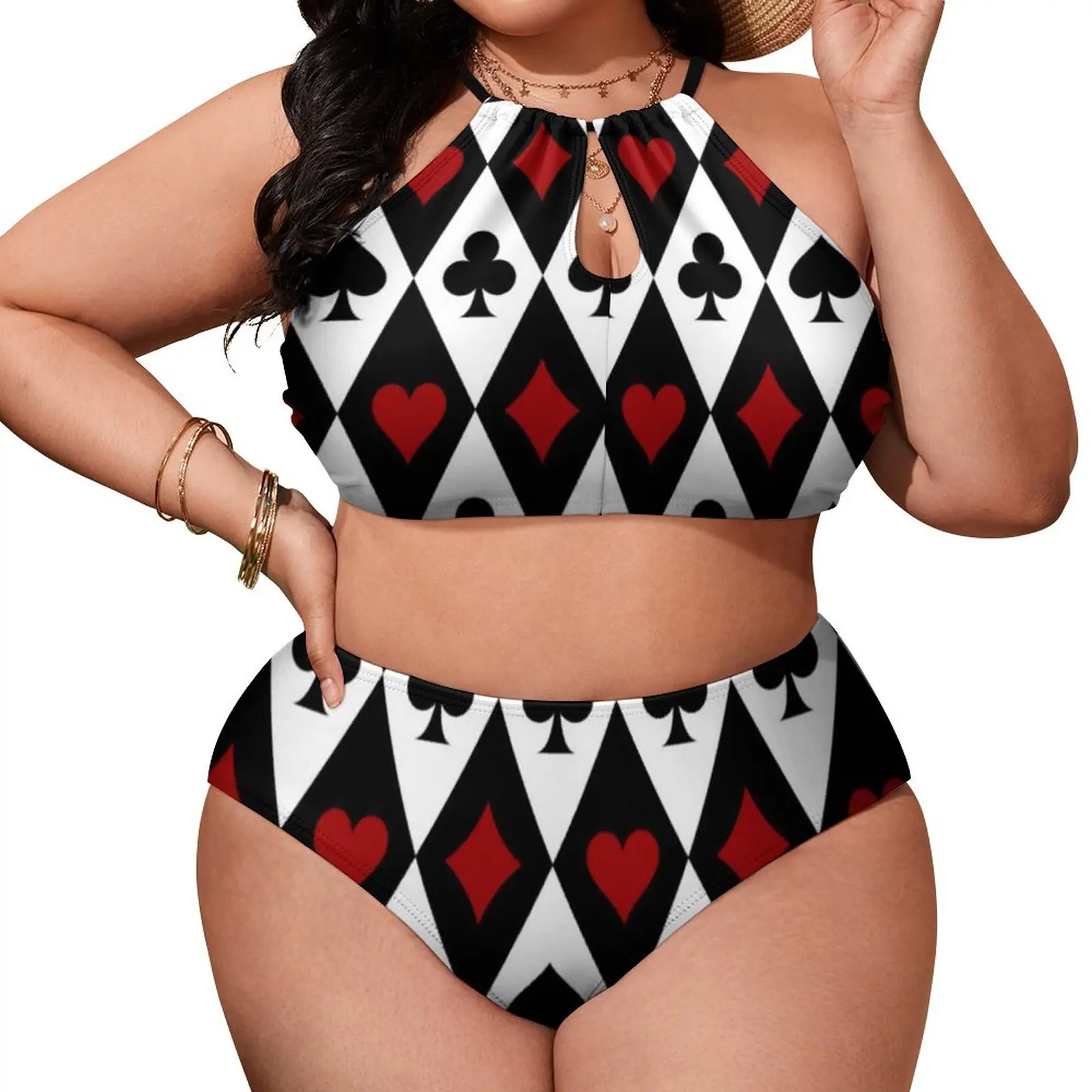 Card Player Casino Bikini Swimsuit Gambling Blackjack Swimwear Push Up Modern Bikini Set Female Surfing Oversize Bathing Suit 
Card Player Casino Bikini Swimsuit Gambling Blackjack Swimwear Push Up Modern Bikini Set Female Surfing Oversize Bathing Suit