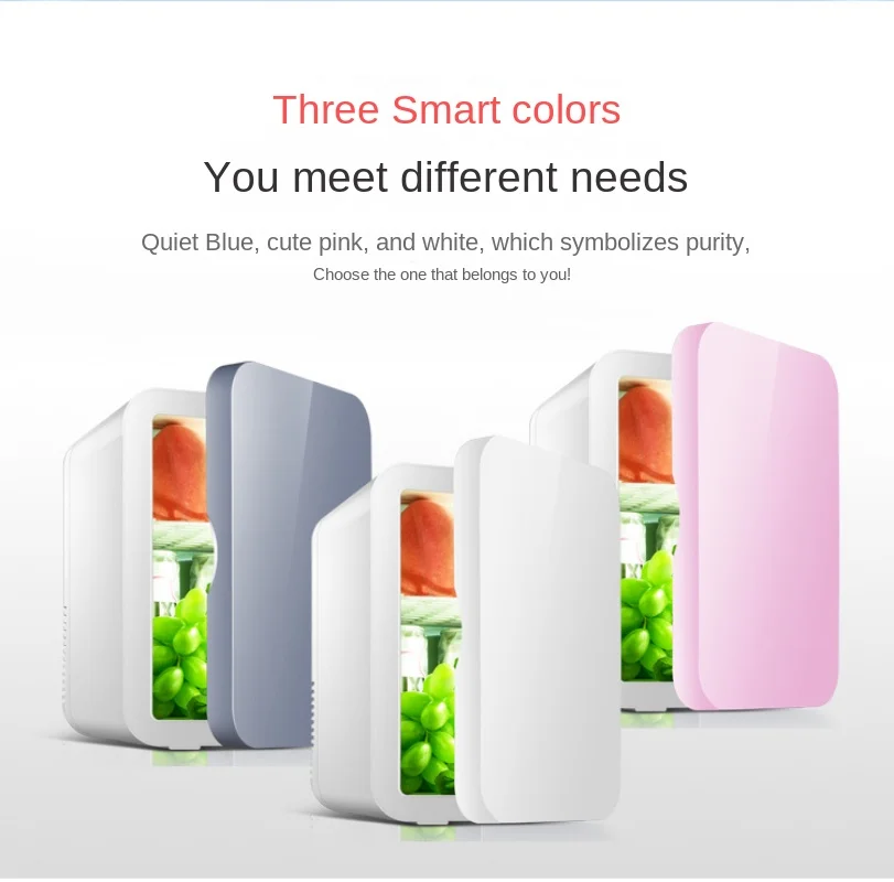 2023 New 8L Mini Refrigerator 110V Small Gift Car Refrigerator Cosmetics Refrigeration Beauty Refrigerator
2023 New 8L Mini Refrigerator 110V Small Gift Car Refrigerator Cosmetics Refrigeration Beauty Refrigerator
