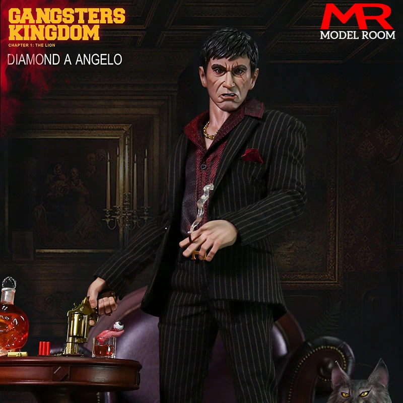 DAMTOYS GK023 1/6 Gangsters Kingdom DIAMOND A ANGELO Figure Model 12'' Male Soldier Action Doll Full Set Collectible Toy
DAMTOYS GK023 1/6 Gangsters Kingdom DIAMOND A ANGELO Figure Model 12'' Male Soldier Action Doll Full Set Collectible Toy