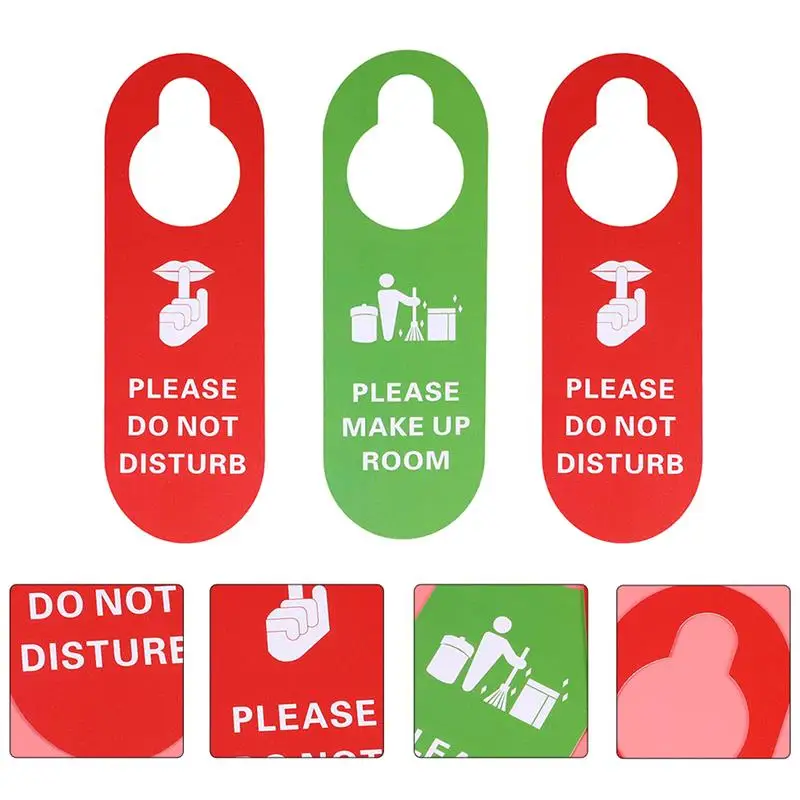 2/3pcs Do Not Disturb Door Hanging Signs Reminder Signs for Hotel (Assorted Color)
2/3pcs Do Not Disturb Door Hanging Signs Reminder Signs for Hotel (Assorted Color)