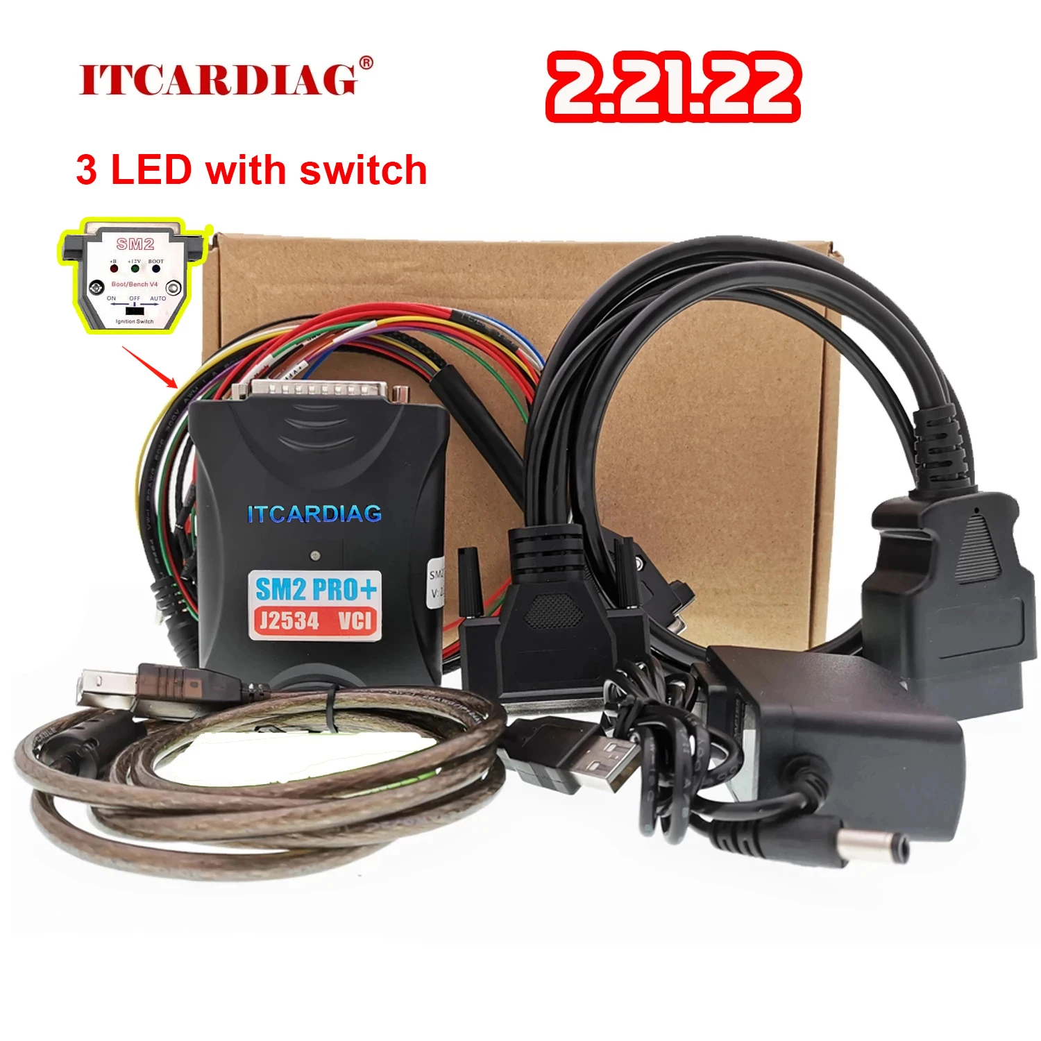 ITCARDIAG SM2 Pro J2534 VCI For Gds2 SPS for Ford FDRs Forscan for Honda HDS for Hino DX2 for JLR SDD Car Truck Diagnostic Tool
ITCARDIAG SM2 Pro J2534 VCI For Gds2 SPS for Ford FDRs Forscan for Honda HDS for Hino DX2 for JLR SDD Car Truck Diagnostic Tool
