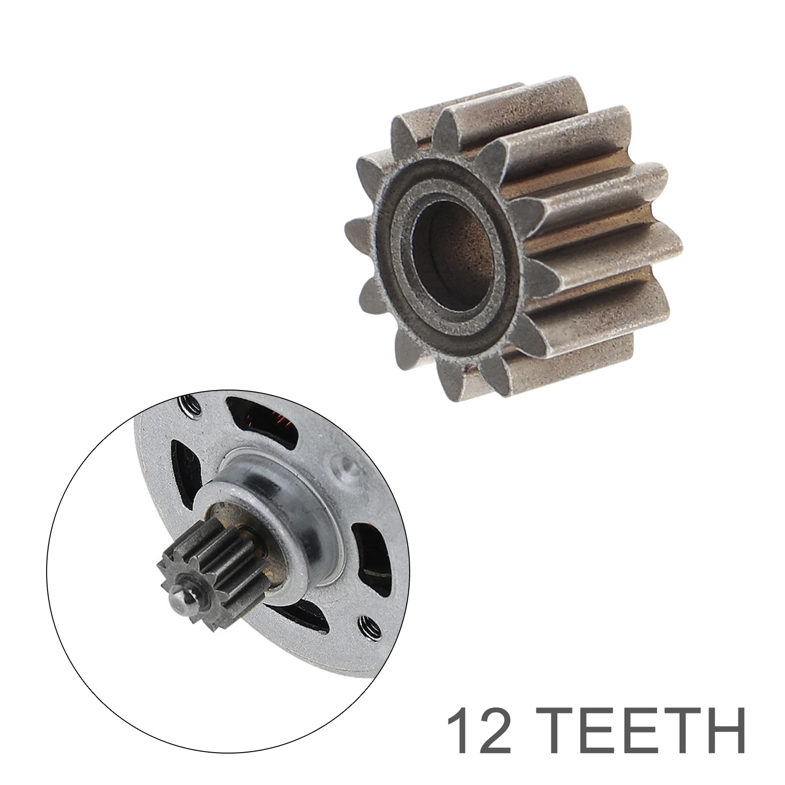 Шестерня двигателя 12 зубов для RS550
Шестерня двигателя 12 зубов для RS550
