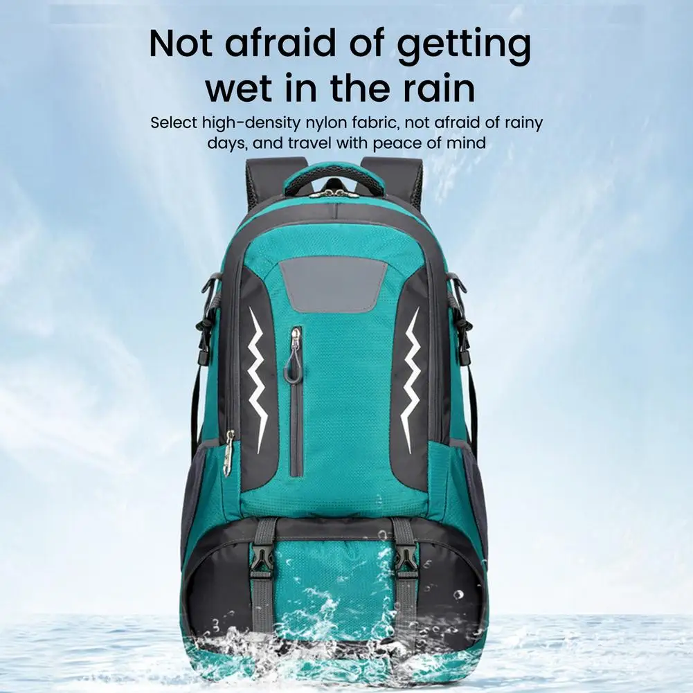 Outdoor Sports Hiking Backpack 60L Large Capacity Lightweight Waterproof Tear-resistant Travel Camping Backpack Camping Supply
Outdoor Sports Hiking Backpack 60L Large Capacity Lightweight Waterproof Tear-resistant Travel Camping Backpack Camping Supply