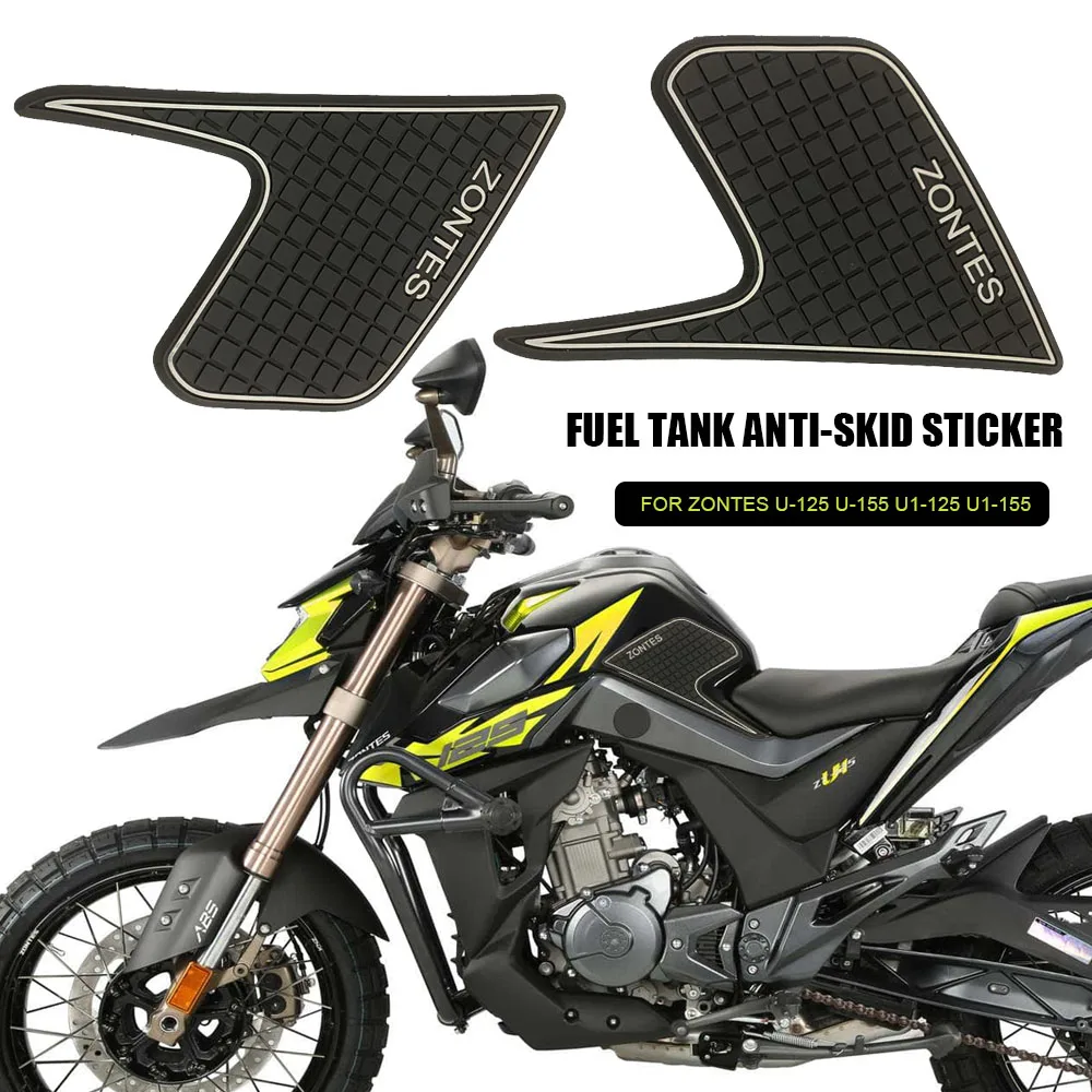 Gas Knee Grip Tank Traction Pad Side Tank Pad Protector Sticker Decal For ZONTES U-125 U-155 U1-125 U1-155
Gas Knee Grip Tank Traction Pad Side Tank Pad Protector Sticker Decal For ZONTES U-125 U-155 U1-125 U1-155