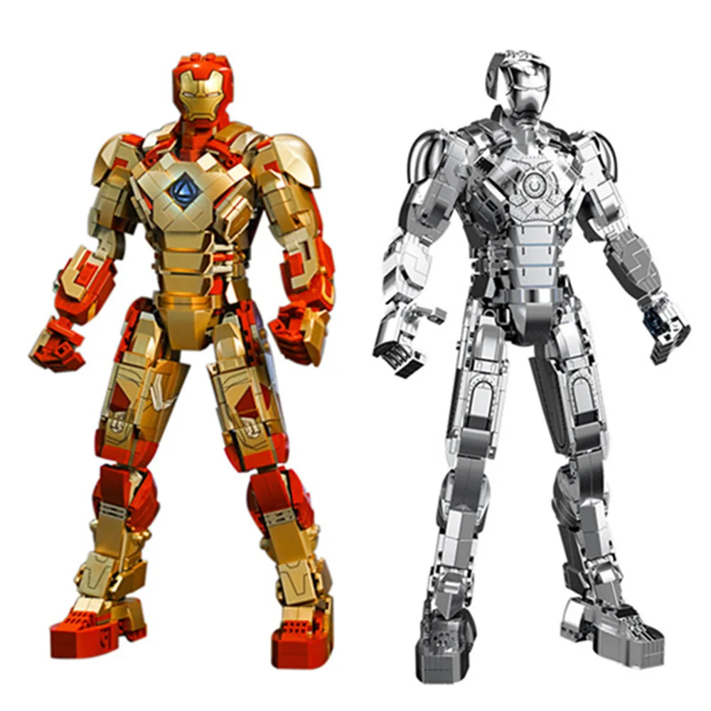 IRONMAN MK2 MK41 Disney Marvel Legends Avengers MARK-2 Figure Toy Iron Man Movie Model Building Block Bricks Kids Toys Gift Boy
IRONMAN MK2 MK41 Disney Marvel Legends Avengers MARK-2 Figure Toy Iron Man Movie Model Building Block Bricks Kids Toys Gift Boy