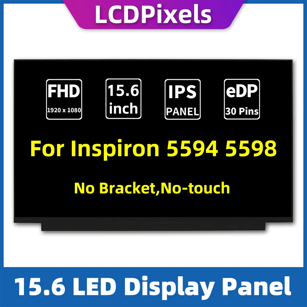 Сменный ЖК-дисплей для Dell Inspiron 5594 5598 15,6 "FHD IPS тонкий edp 30-контактный светодиодный экран 220nits 45% ntsc
Сменный ЖК-дисплей для Dell Inspiron 5594 5598 15,6 "FHD IPS тонкий edp 30-контактный светодиодный экран 220nits 45% ntsc