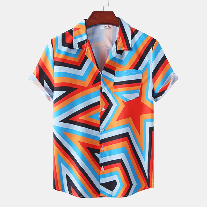Plus Size New Men's Casual Short-sleeved Floral Shirt Beach Style Digital Printing Lapel Collar Ice Silk Shirts Men S-3XL
Plus Size New Men's Casual Short-sleeved Floral Shirt Beach Style Digital Printing Lapel Collar Ice Silk Shirts Men S-3XL