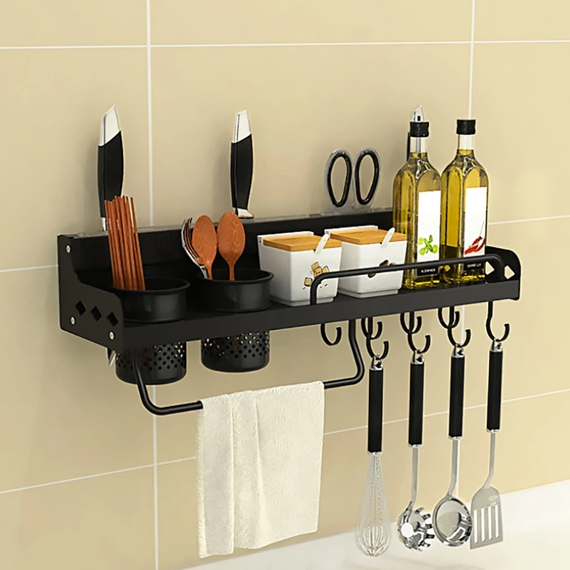 Multifunctional Kitchen Wall Mounted Rack Storage Spice Storage Rack Storage Pot Lid Rack Knife Hanger Rack With Hooks
Multifunctional Kitchen Wall Mounted Rack Storage Spice Storage Rack Storage Pot Lid Rack Knife Hanger Rack With Hooks