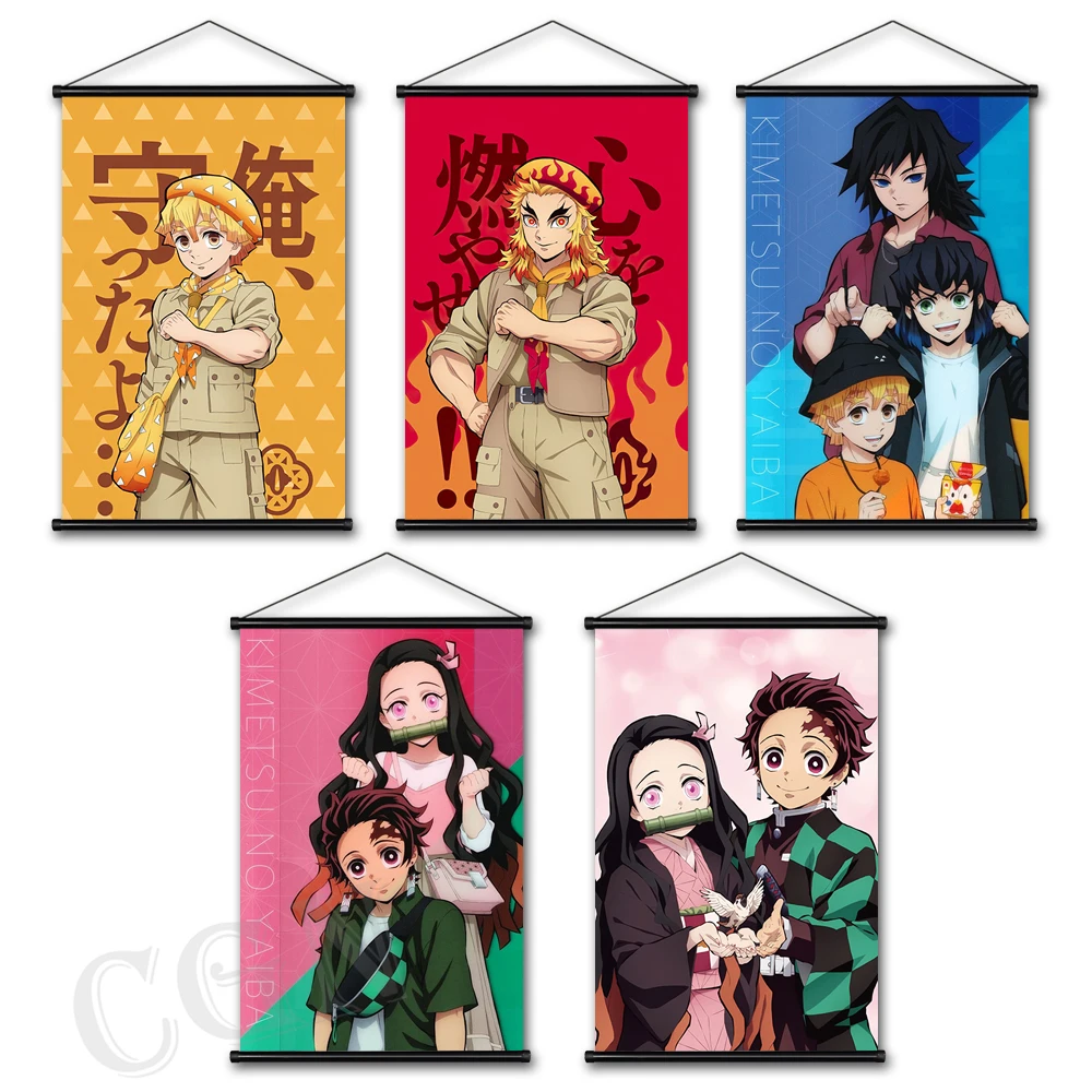 Demon Slayer Wall Painting Canvas Anime Modular Pictures Print Posters Hanging Scrolls Home Decoration Artwork For Living Room
Demon Slayer Wall Painting Canvas Anime Modular Pictures Print Posters Hanging Scrolls Home Decoration Artwork For Living Room