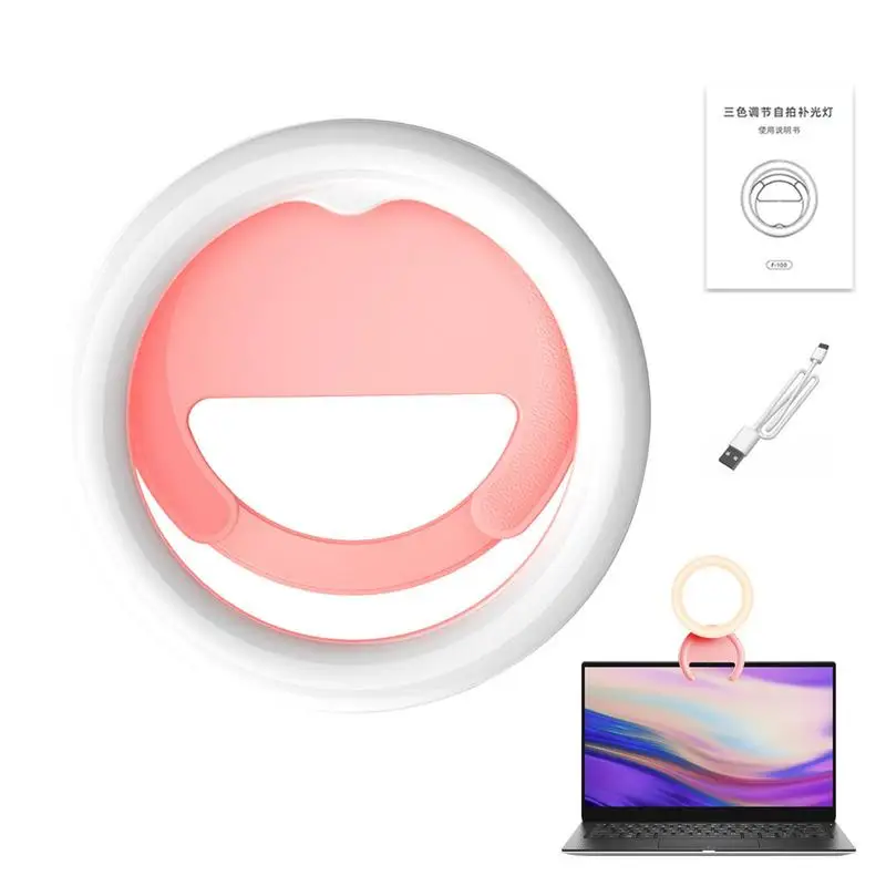 Portable Mini Selfie Ring Light LED Light Phone Ring Light USB Rechargeable Clip-on Mobile Phone Fill Lamp Selfie Lights
Portable Mini Selfie Ring Light LED Light Phone Ring Light USB Rechargeable Clip-on Mobile Phone Fill Lamp Selfie Lights