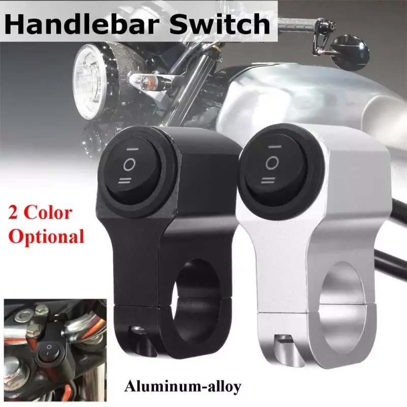 Motorcycle 12V 10A Aluminum Alloy Handlebar Switch Modified Handlebar Three-position Waterproof Switch Fog Spotlight Switch
Motorcycle 12V 10A Aluminum Alloy Handlebar Switch Modified Handlebar Three-position Waterproof Switch Fog Spotlight Switch