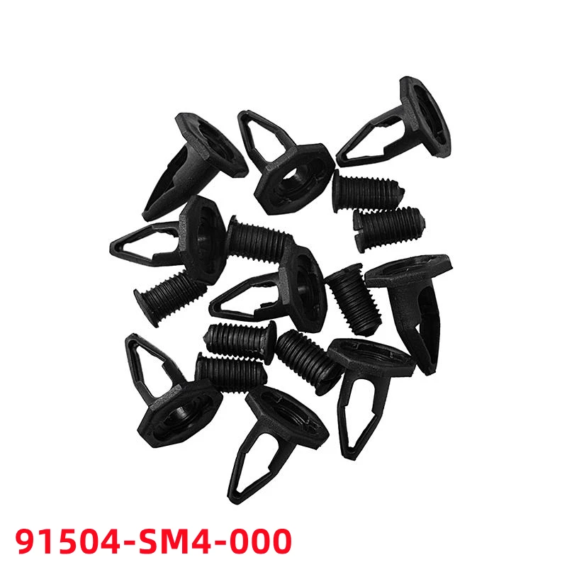 100Pcs Auto Clips & Fastener Car Door Trim Panel Clips Push Type Rivets Clips 91504-SM4-000 91504SM4000 B37 
100Pcs Auto Clips & Fastener Car Door Trim Panel Clips Push Type Rivets Clips 91504-SM4-000 91504SM4000 B37
