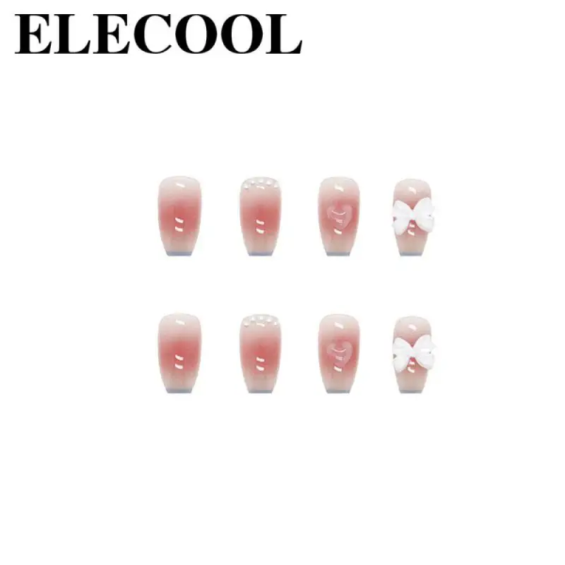 Fake Nail Patches Cute Glitter Rhinestones Decor Diy Nails Flower Bow Manicure Nail Accessories Long Fake Nail Pretty Detachable
Fake Nail Patches Cute Glitter Rhinestones Decor Diy Nails Flower Bow Manicure Nail Accessories Long Fake Nail Pretty Detachable