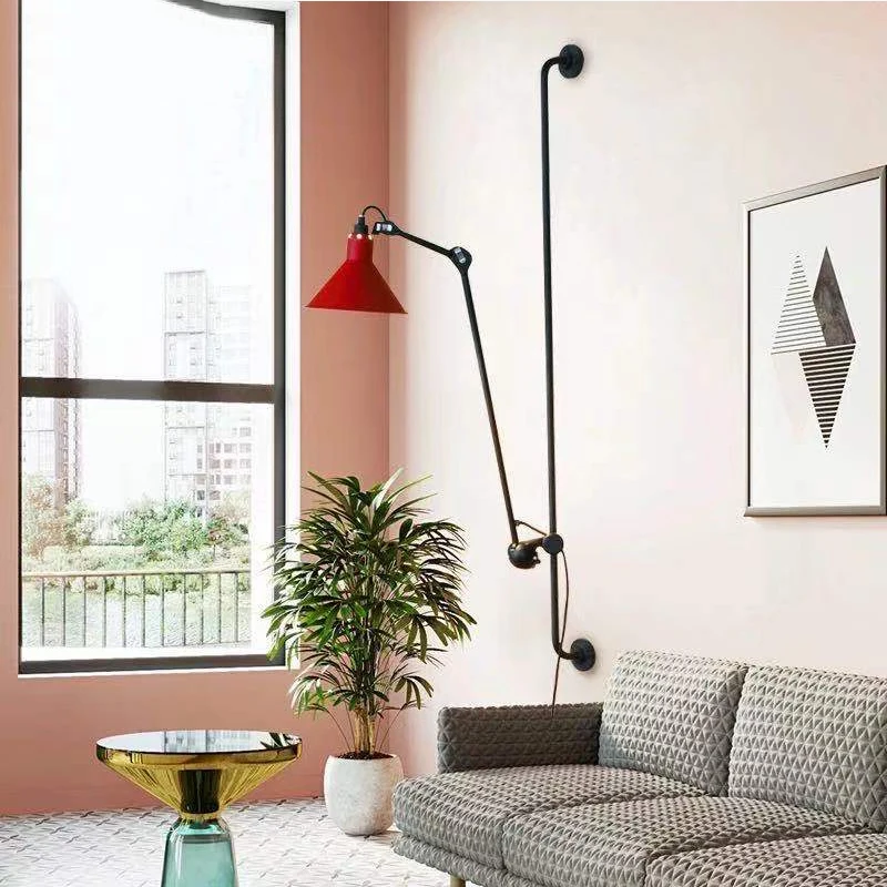 European retro industrial rotary led wall lamp large 120cm metal spray paint wall lamp living room dining room bedroom study ind 
European retro industrial rotary led wall lamp large 120cm metal spray paint wall lamp living room dining room bedroom study ind