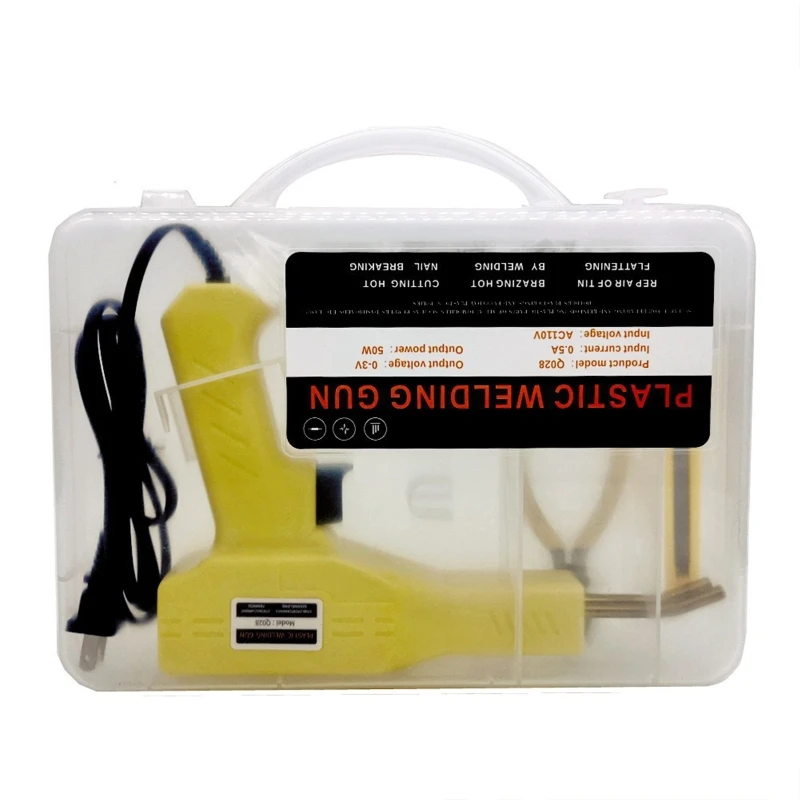 50w Hot Stapler Plastic Welding Machine Car Bumper Repair Kit Plier Welding Repairing Machine Welder Gun Repair 1 Set D0LD
50w Hot Stapler Plastic Welding Machine Car Bumper Repair Kit Plier Welding Repairing Machine Welder Gun Repair 1 Set D0LD