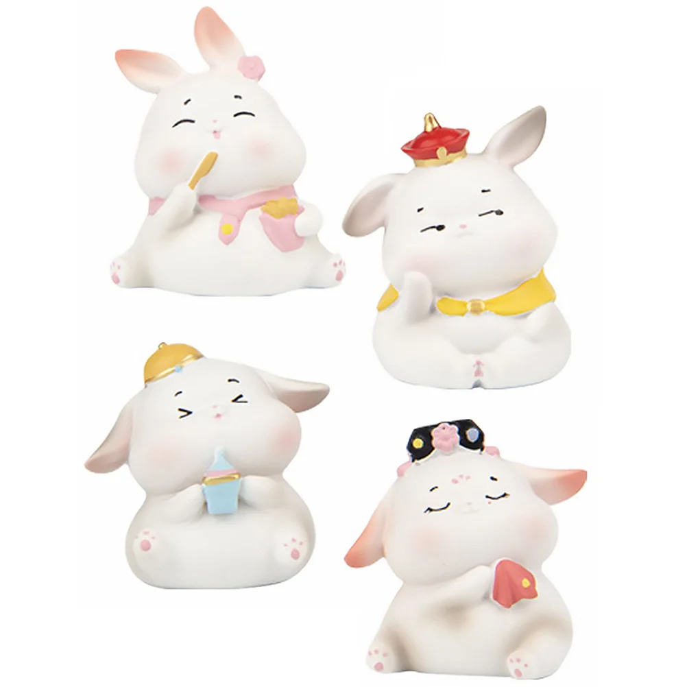 Rabbit New Year Zodiac Chinese Statue Mini Rabbits Sculpture Desk Animal Landscape Decor Dashboard Car Fengshui Playset Topper
Rabbit New Year Zodiac Chinese Statue Mini Rabbits Sculpture Desk Animal Landscape Decor Dashboard Car Fengshui Playset Topper