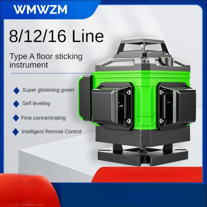 NEW16 Lines Laser Level 3° Self-Leveling Machine 360 Horizontal And Vertical Super Powerful Laser Level
NEW16 Lines Laser Level 3° Self-Leveling Machine 360 Horizontal And Vertical Super Powerful Laser Level