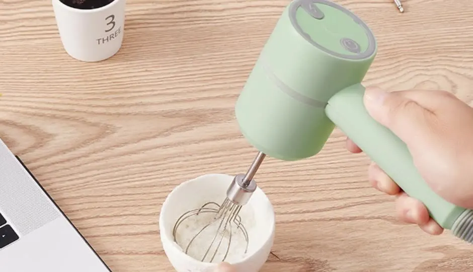 USB Rechargeable Household Electric Wireless Mini Portable Cream Whisk Handheld Food Mixer Egg Beater
USB Rechargeable Household Electric Wireless Mini Portable Cream Whisk Handheld Food Mixer Egg Beater