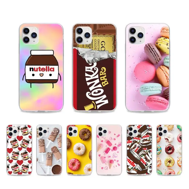 Chocolate Nutella Food Phone Case For Samsung A12 5G A71 4G A70 A52 A51 A40 A31 A21S A20 A50 A30 S Transparent Funda
Chocolate Nutella Food Phone Case For Samsung A12 5G A71 4G A70 A52 A51 A40 A31 A21S A20 A50 A30 S Transparent Funda