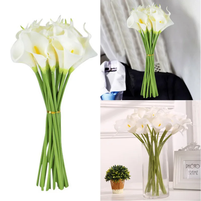 1/10pcs Calla Lily Artificial Flowers Vase Flower Arrangement Fake Flower Bouquet For Wedding Bouquet Bridal Home Flower Decor
1/10pcs Calla Lily Artificial Flowers Vase Flower Arrangement Fake Flower Bouquet For Wedding Bouquet Bridal Home Flower Decor