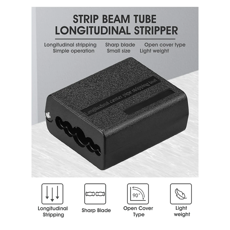 JABS Longitudinal Tube Stripper Fiber Optical Cable Jacket Sheath Slitter Fiber Optical Loose Tube FTTH Tools 4.5/6/7/8/11Mm
JABS Longitudinal Tube Stripper Fiber Optical Cable Jacket Sheath Slitter Fiber Optical Loose Tube FTTH Tools 4.5/6/7/8/11Mm