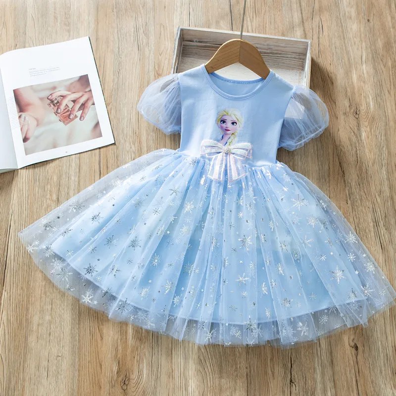 Summer Girls Princess Dress 2022 Kids Frozen Aisha Short Sleeve Cartoon Dresses Baby Girl Mesh Toddler Casual Party Clothes
Summer Girls Princess Dress 2022 Kids Frozen Aisha Short Sleeve Cartoon Dresses Baby Girl Mesh Toddler Casual Party Clothes