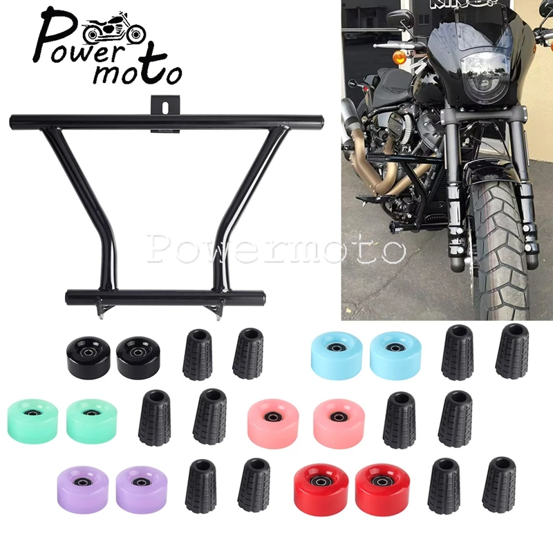 Motorcycles Front Peg High Two Step Crash Bar Engine Guard For Harley Softail Street Bob Fat Bob Standard Low Rider S FXFB 2018+
Motorcycles Front Peg High Two Step Crash Bar Engine Guard For Harley Softail Street Bob Fat Bob Standard Low Rider S FXFB 2018+