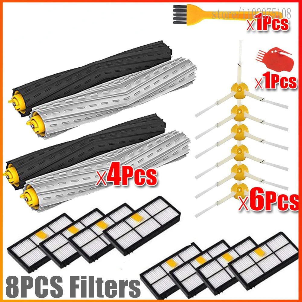 For IRobot Roomba Parts Kits Series 800 860 865 866 870 871 880 885 886 890 900 960 966 980 - Brushes and Filters Accessories
For IRobot Roomba Parts Kits Series 800 860 865 866 870 871 880 885 886 890 900 960 966 980 - Brushes and Filters Accessories