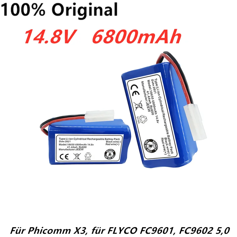 14,8 в 6800 мА · ч Вакуумный Аккумулятор для XiaoMi G1, для Panasonic MC-WRC53, для Phicomm X3, для FLYCO FC9601, FC9602 5,0
14,8 в 6800 мА · ч Вакуумный Аккумулятор для XiaoMi G1, для Panasonic MC-WRC53, для Phicomm X3, для FLYCO FC9601, FC9602 5,0