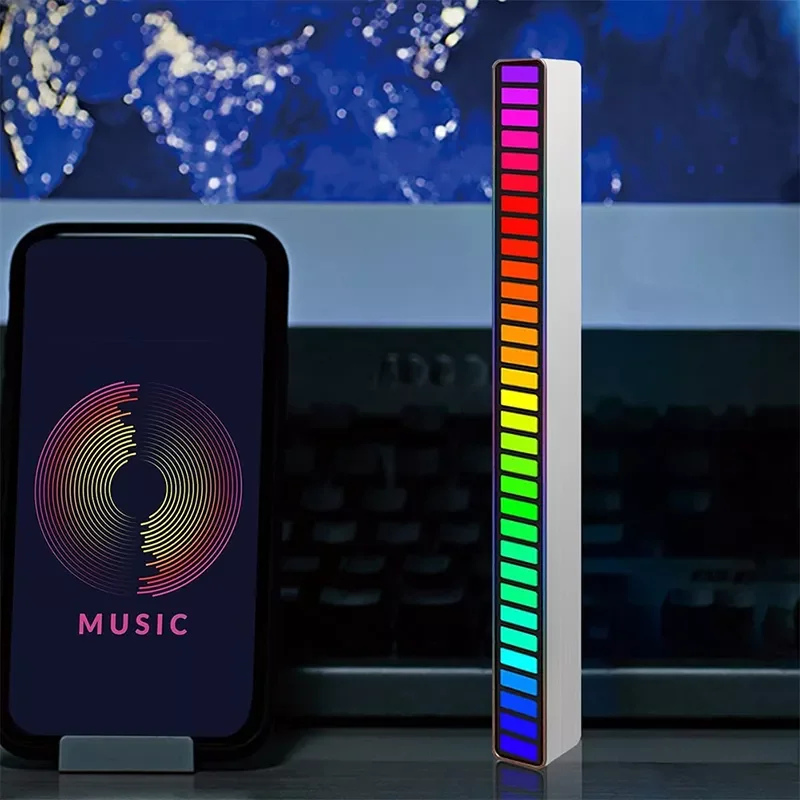 Night Light RGB Symphony Table Lamp Remote Control Symphony Musical Note Light Car Desktop Night Light For Home Bar
Night Light RGB Symphony Table Lamp Remote Control Symphony Musical Note Light Car Desktop Night Light For Home Bar