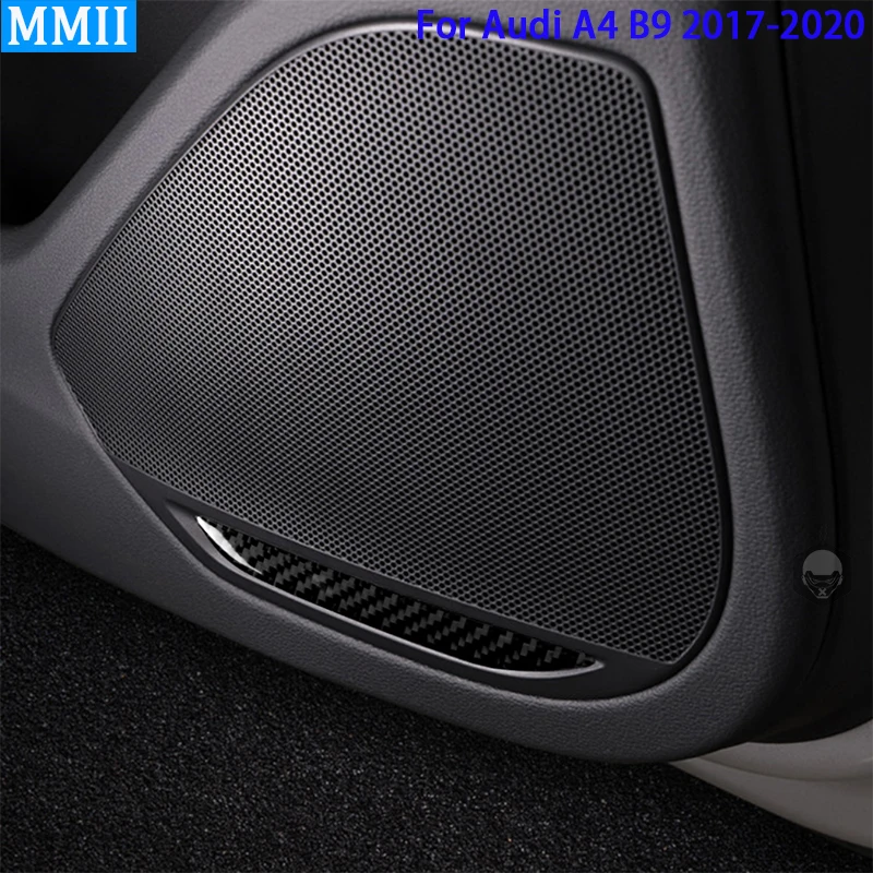 RRX For Audi A4 B9 2017-2020 Car Door Speaker Trim Cover Real Carbon Fiber Decorative Trim Auto Style Accessories
RRX For Audi A4 B9 2017-2020 Car Door Speaker Trim Cover Real Carbon Fiber Decorative Trim Auto Style Accessories