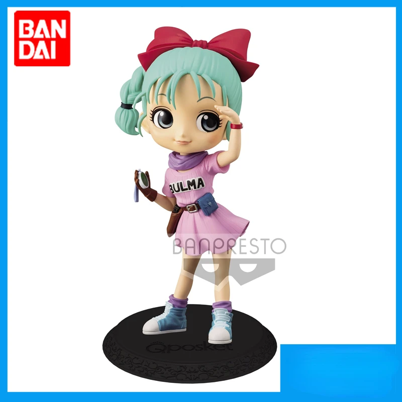 BANDAI Genuine Anime Figure Dragon Ball Bulma Q Posket Action Figure Model PVC Collection Kids Toy Desktop Decor Boys Gift
BANDAI Genuine Anime Figure Dragon Ball Bulma Q Posket Action Figure Model PVC Collection Kids Toy Desktop Decor Boys Gift