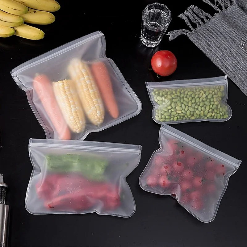 Food Storage Containers Silicone Fresh Wrap Leakproof Reusable Stand Up Zip Shut Bag Cup Fresh Bag Food Storage Tool for Kitchen
Food Storage Containers Silicone Fresh Wrap Leakproof Reusable Stand Up Zip Shut Bag Cup Fresh Bag Food Storage Tool for Kitchen