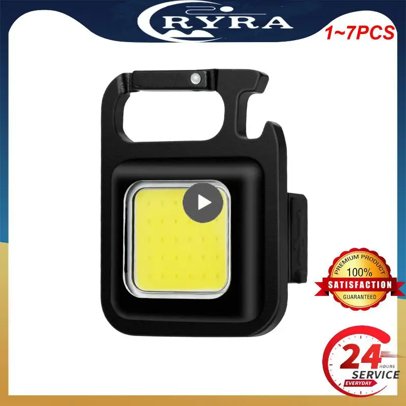 1~7PCS Mini LED Flashlight Keychain Light Multifunctional Portable COB Camping Flashlights USB Charging Work Lights fishing
1~7PCS Mini LED Flashlight Keychain Light Multifunctional Portable COB Camping Flashlights USB Charging Work Lights fishing
