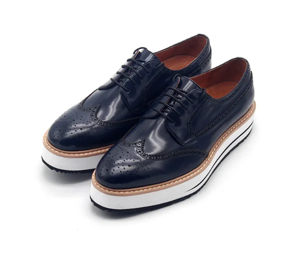 Luxury customization platform shoes fashion handmade men shoes increase derby shoes lace up brogue casual shoes for men
Luxury customization platform shoes fashion handmade men shoes increase derby shoes lace up brogue casual shoes for men