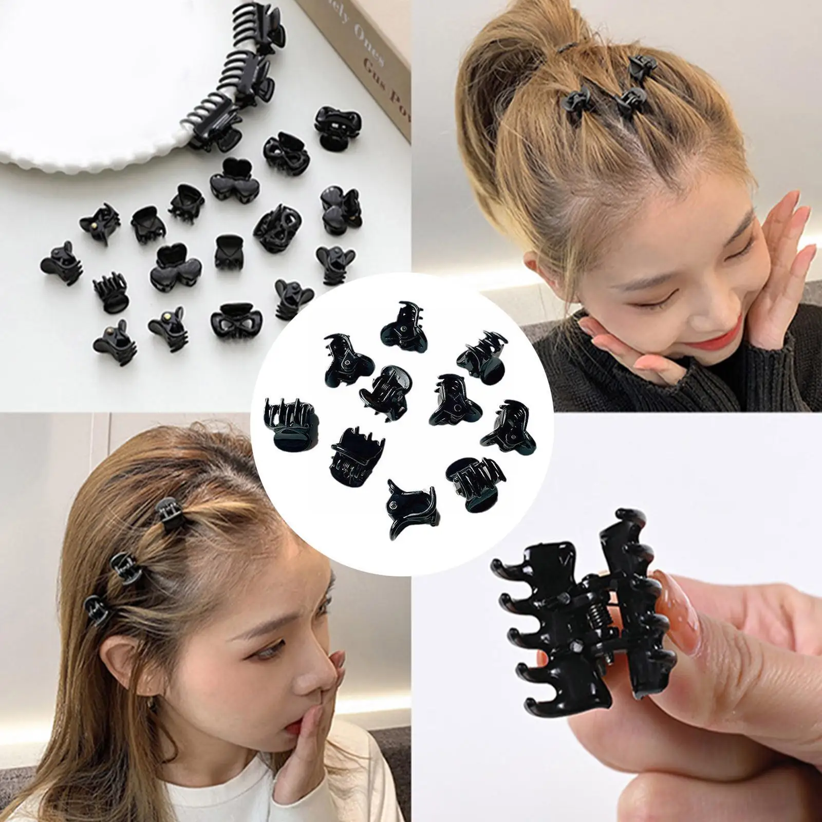 1.5cm 10pcs/pack Hair Claw Clips For Women Girls Accessories Black Brownsmall Hair Clips Mini Hair Clip Hairclip Clamp Gift F8q0
1.5cm 10pcs/pack Hair Claw Clips For Women Girls Accessories Black Brownsmall Hair Clips Mini Hair Clip Hairclip Clamp Gift F8q0