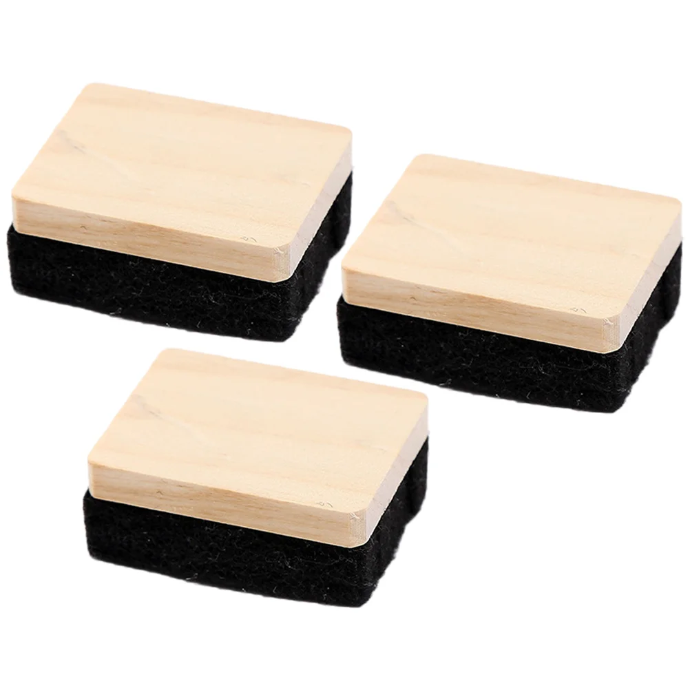 3 Pcs Felt Dry Erase Board Eraser Wooden Blackboard Chalk Erasers School No Trace Erases Boards Office
3 Pcs Felt Dry Erase Board Eraser Wooden Blackboard Chalk Erasers School No Trace Erases Boards Office