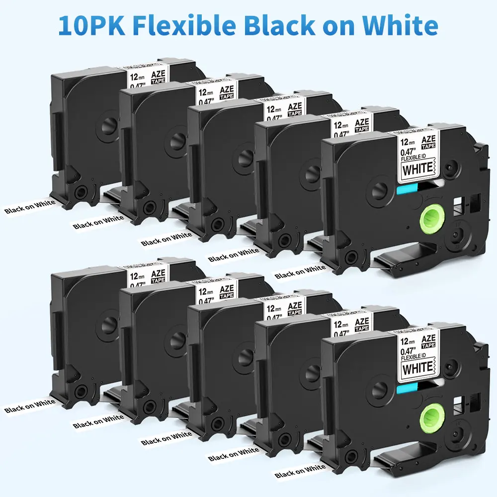 Flexible Cable Label Tape fx231 Self-adhesive Labels Compatible for Brothe P-touch for Communication Cable Engineering Labeling
Flexible Cable Label Tape fx231 Self-adhesive Labels Compatible for Brothe P-touch for Communication Cable Engineering Labeling