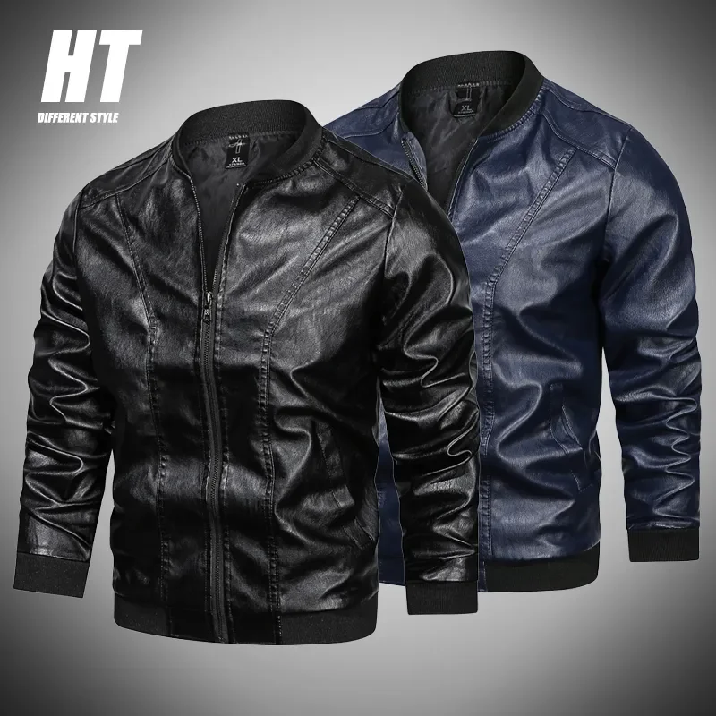 NEW 2023 Baseball Jacket Men Casual Slim Zipper Windbreaker Outdoor Mens Pilot Jackets Autumn Winter Male Biker Leahter PU Coats
NEW 2023 Baseball Jacket Men Casual Slim Zipper Windbreaker Outdoor Mens Pilot Jackets Autumn Winter Male Biker Leahter PU Coats