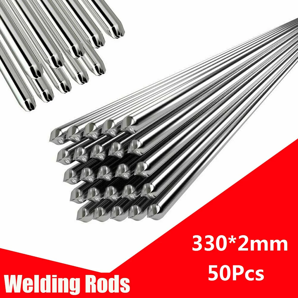 50pcs Fux-cored Aluminum Brazing Welding Rods Low Temperature Easy Melt Weld Rods Brazing Stick No Need Solder Powder 330*2mm
50pcs Fux-cored Aluminum Brazing Welding Rods Low Temperature Easy Melt Weld Rods Brazing Stick No Need Solder Powder 330*2mm