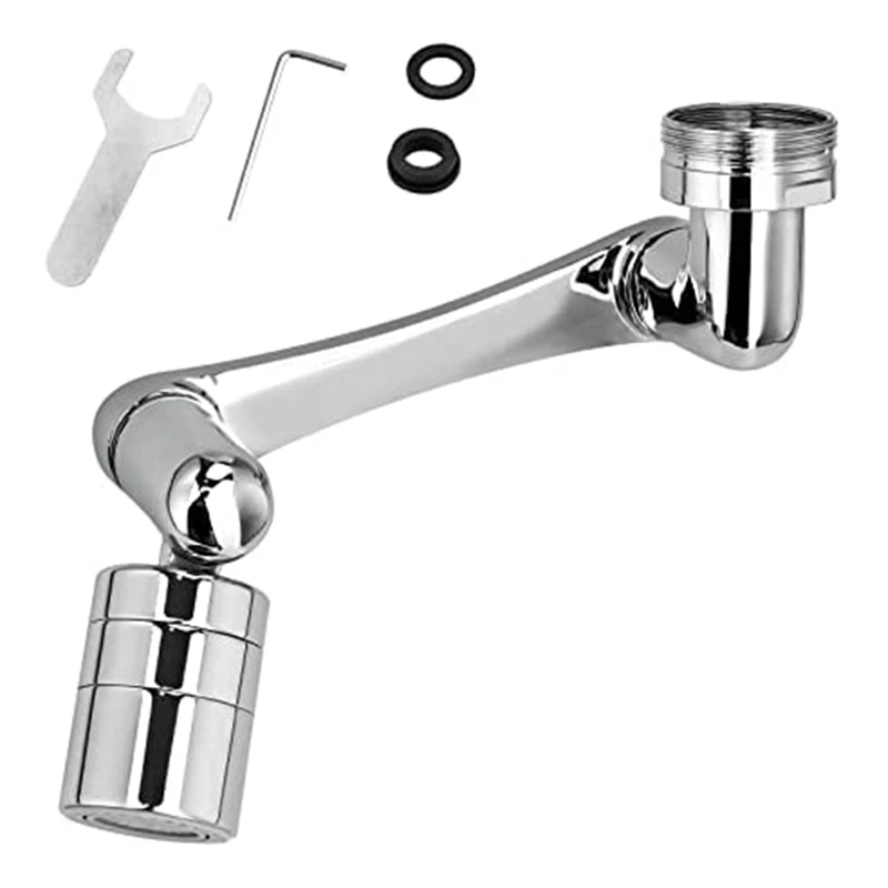 Универсальный поворотный аэратор с распылителем, поворот на 1440 градусов 
Универсальный поворотный аэратор с распылителем, поворот на 1440 градусов