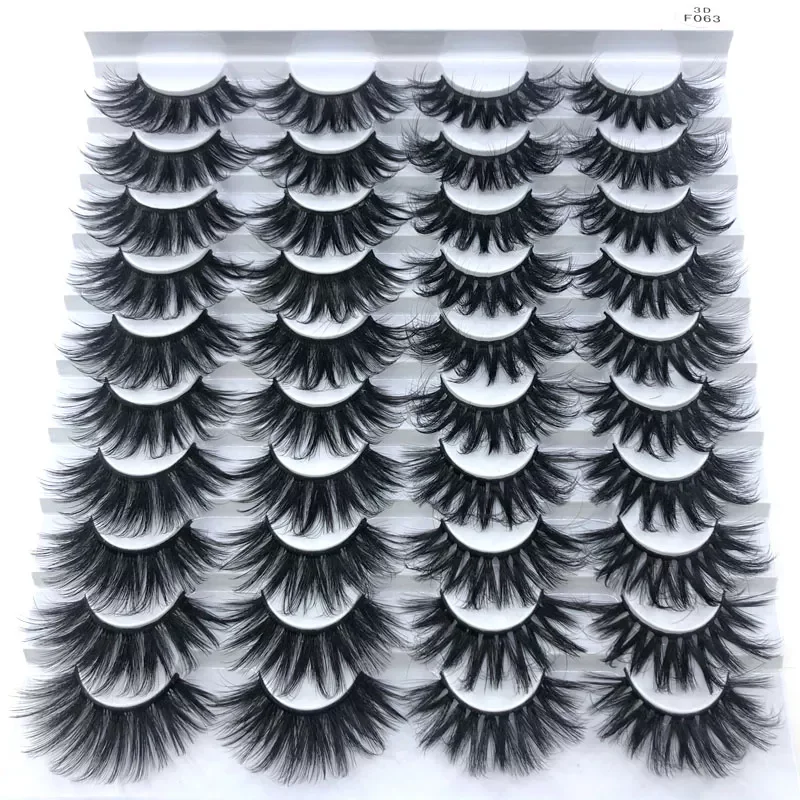 2/5/10/ 20 Pairs 3D Mink Hair False Eyelashes 10-25mm Lashes Thick Long Wispy Fluffy Handmade Cruelty-free Mink Eyelash Makeup
2/5/10/ 20 Pairs 3D Mink Hair False Eyelashes 10-25mm Lashes Thick Long Wispy Fluffy Handmade Cruelty-free Mink Eyelash Makeup