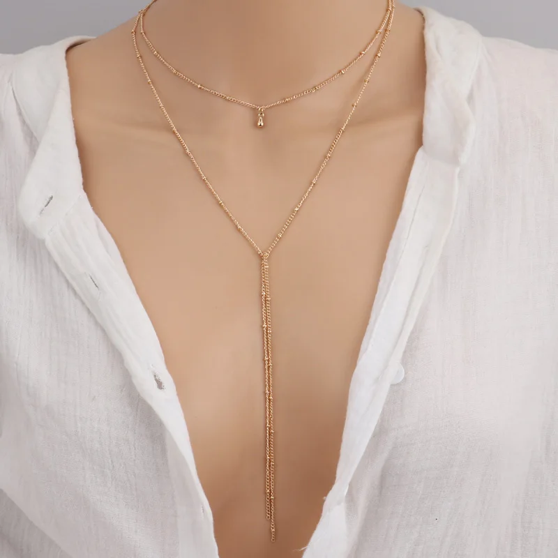 Bohemia Multilayer Auspicious Bead Necklace Pendant for Women Tassel Choker Girl Beach Sexy Bikini Necklace Jewelry Accessories
Bohemia Multilayer Auspicious Bead Necklace Pendant for Women Tassel Choker Girl Beach Sexy Bikini Necklace Jewelry Accessories